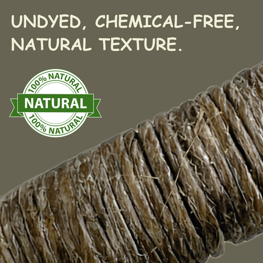 100% Natural Hemp Wick with Natural Beeswax Coating (40ft Standard Self Dispensing)