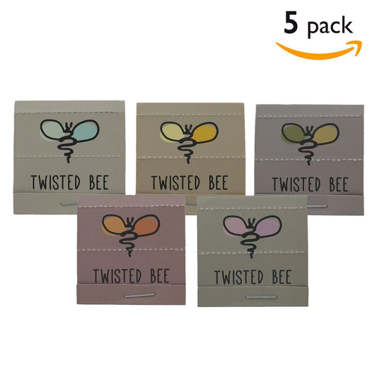 Organic Hemp Wick (5 Pocket Packs) Hemp Wick Twisted Bee