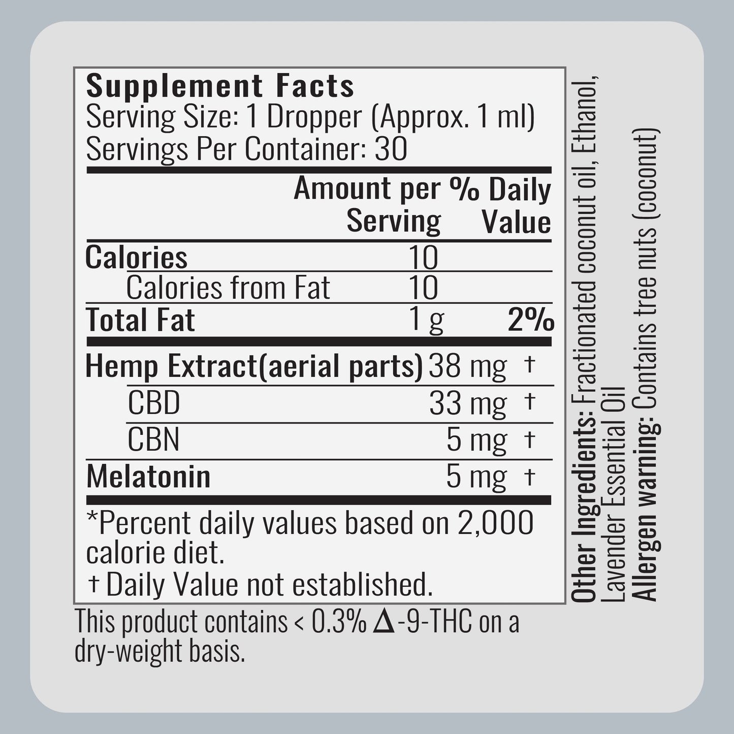 CBD Sleep Oil CBD Twisted Bee