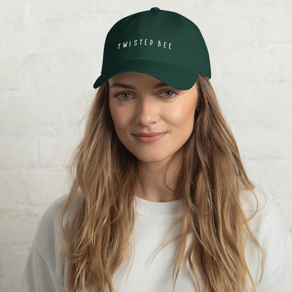 Dad Hat Hat Twisted Bee Spruce