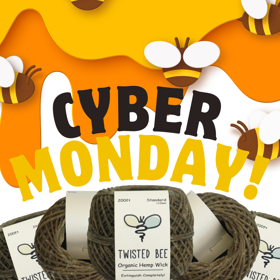 Cyber Monday at Twisted Bee — Save 20% Storewide!
