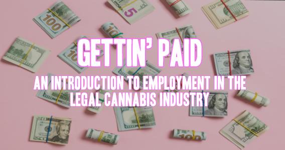 Gettin' Paid - An Introduction to Employment In The Legal Cannabis Industry