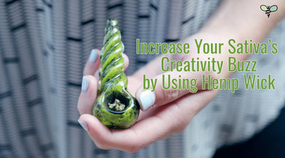 Increase Your Sativa’s Creativity Buzz by Using Hemp Wick