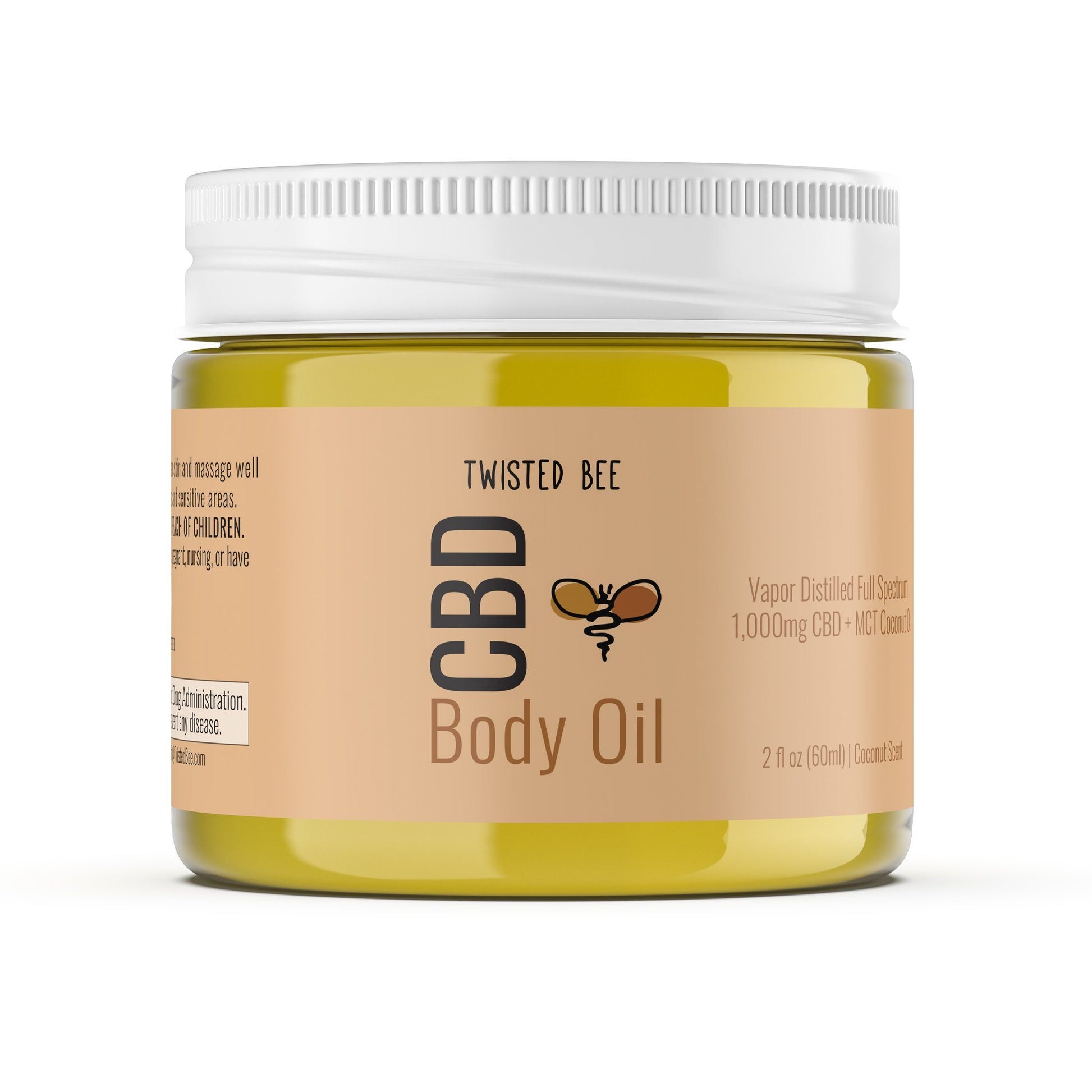 CBD Body Oil CBD Twisted Bee 