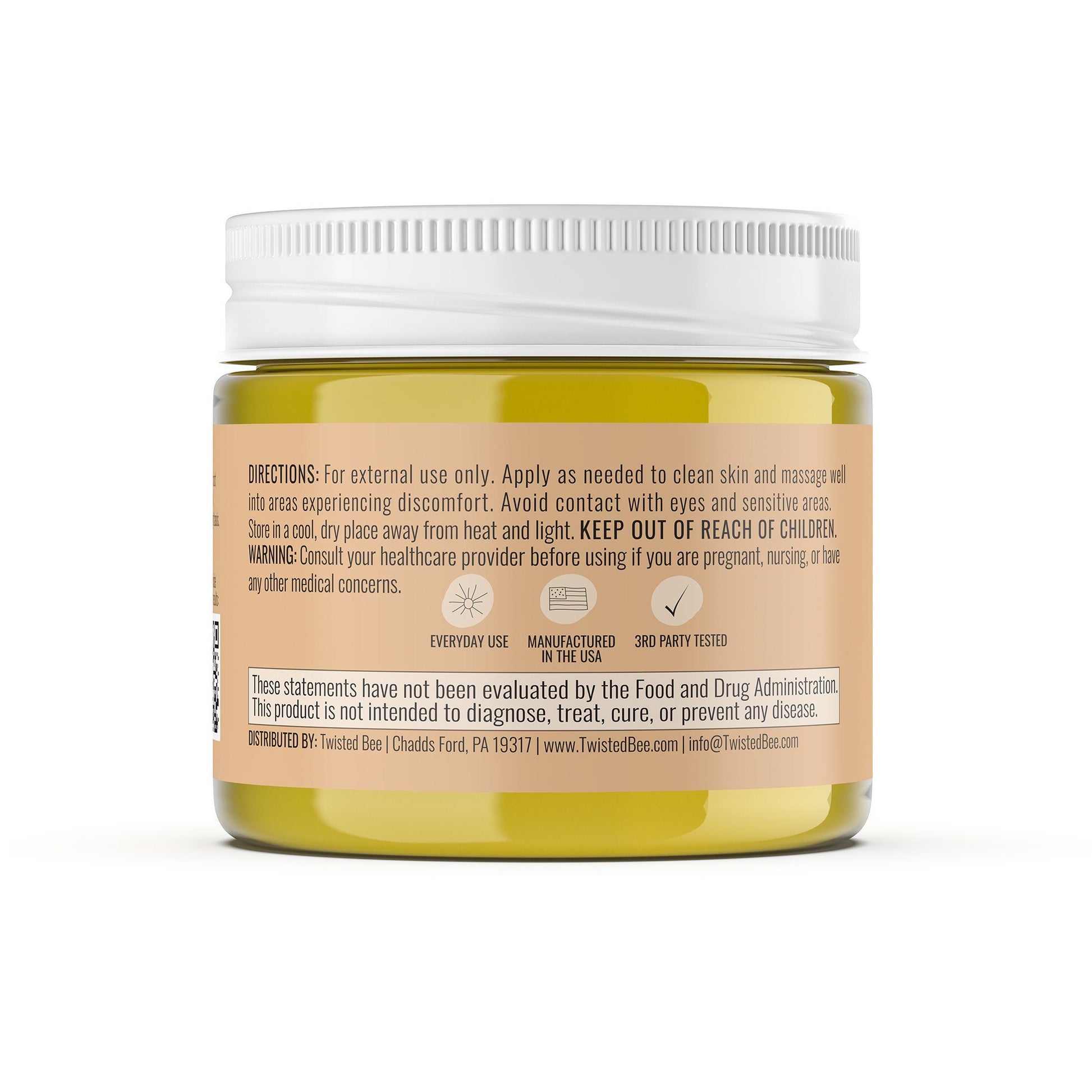 CBD Body Oil CBD Twisted Bee 