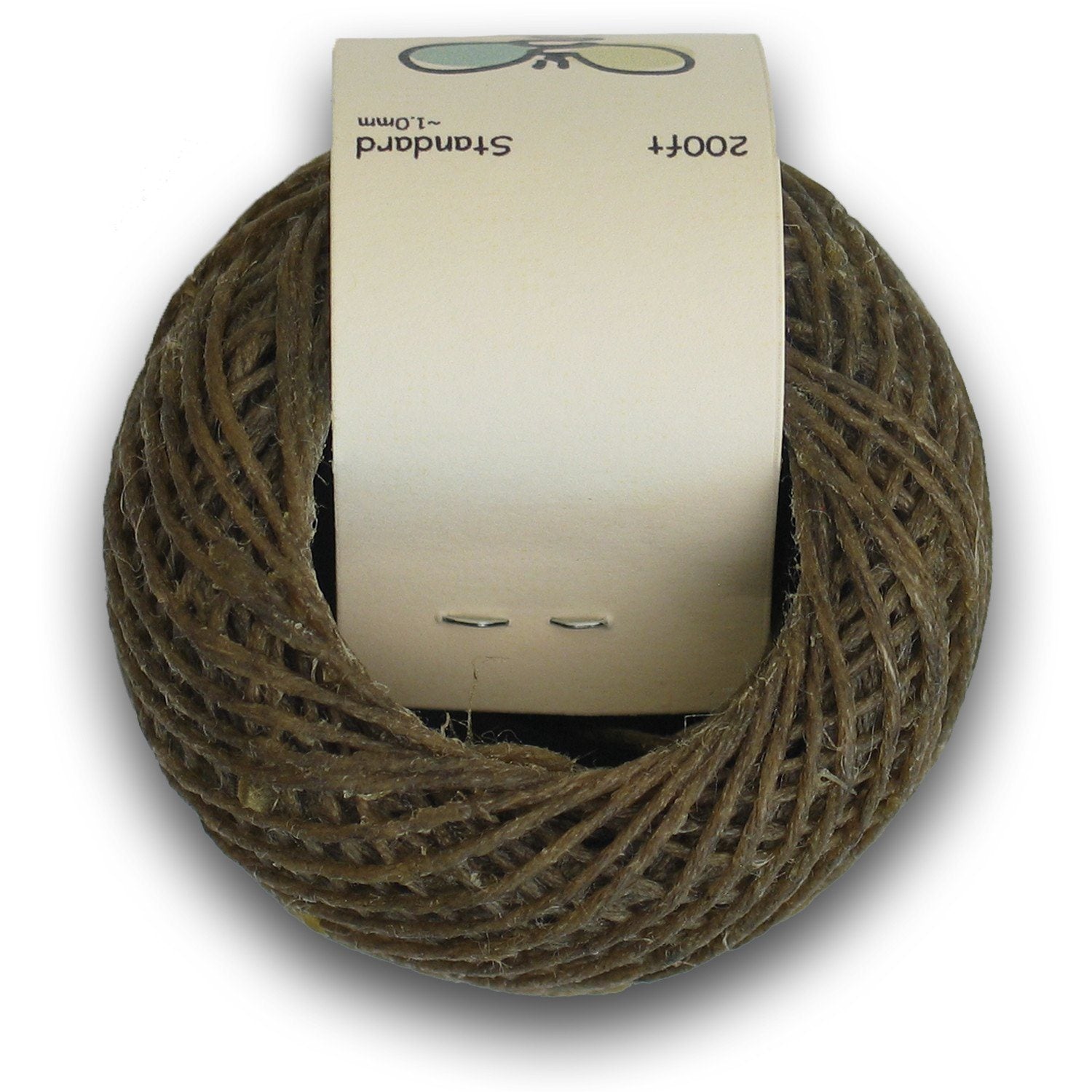 Standard Organic Hemp Wick Hemp Wick Twisted Bee 