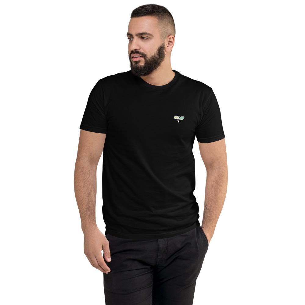 Short Sleeve T-shirt Twisted Bee Black XS 