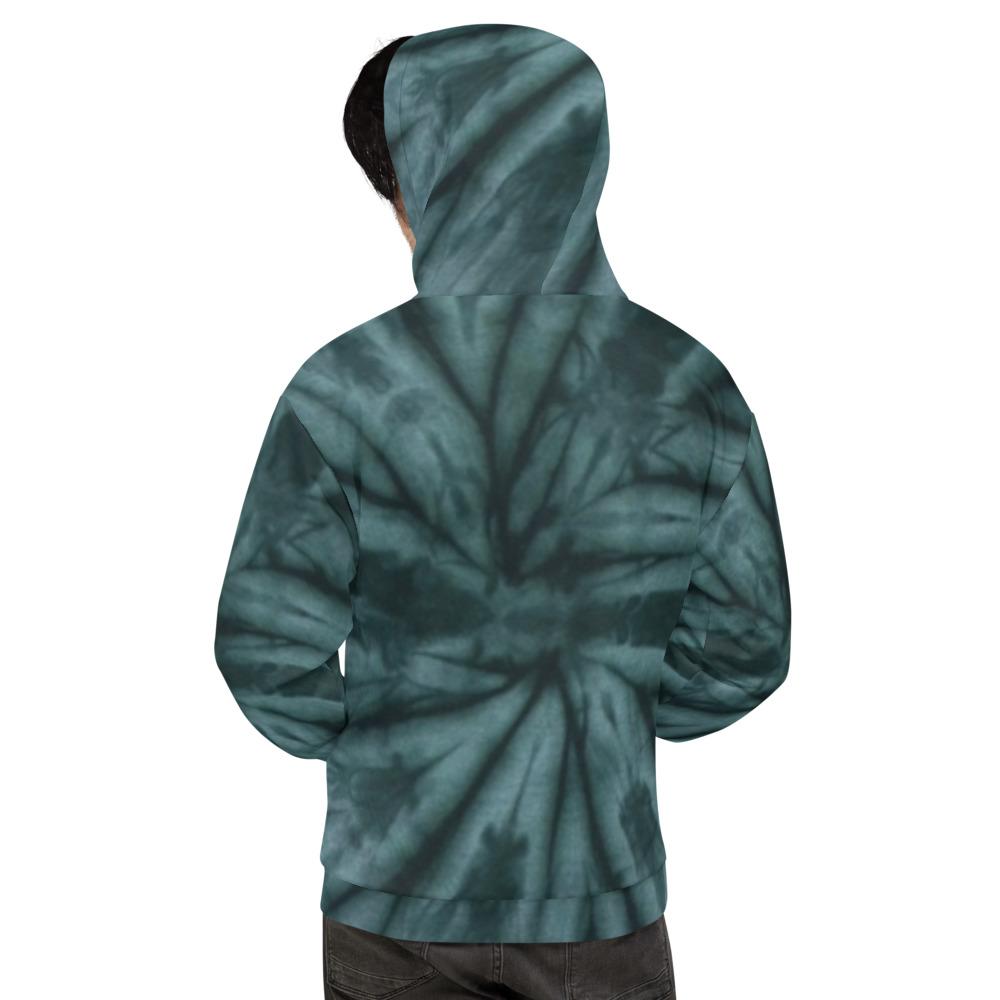 Roll Up Tie-Dye Hoodie Men's T-Shirt Twisted Bee 
