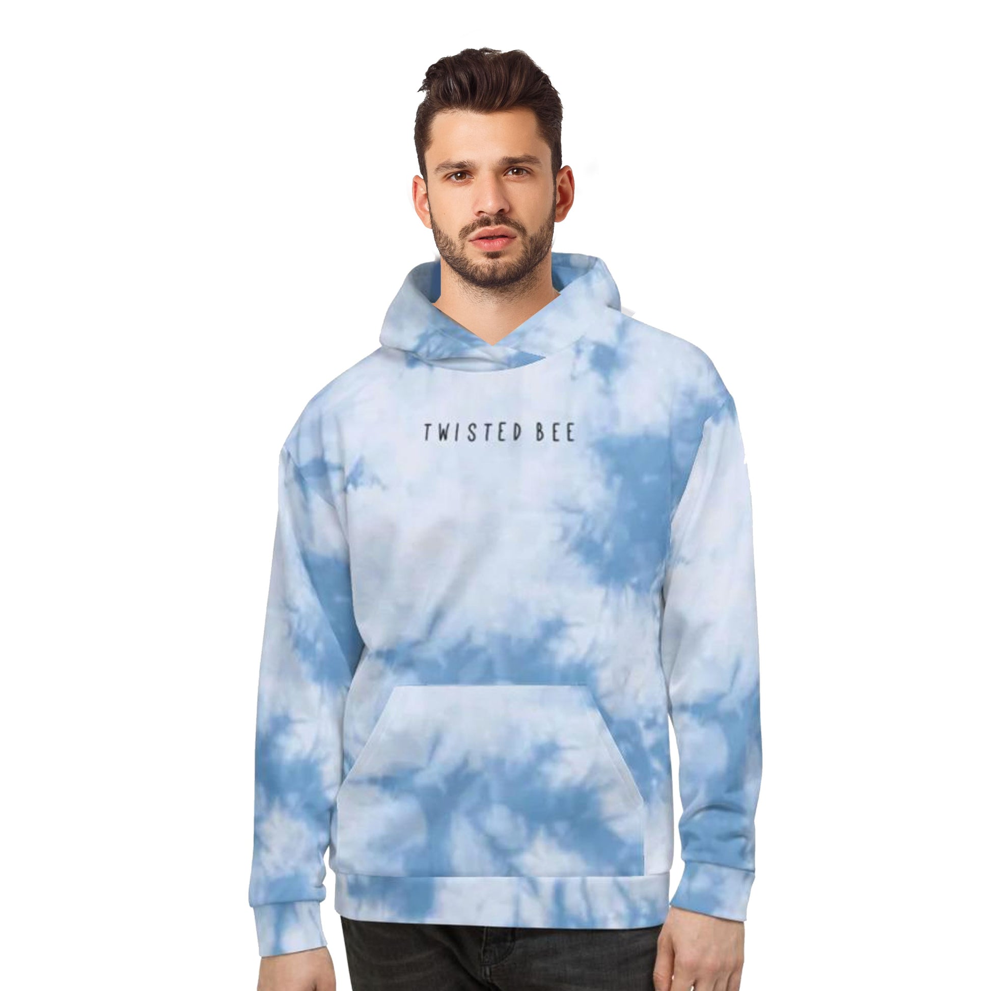 Head in the Clouds Tie-Dye Unisex Hoodie T-Shirt Twisted Bee XS 