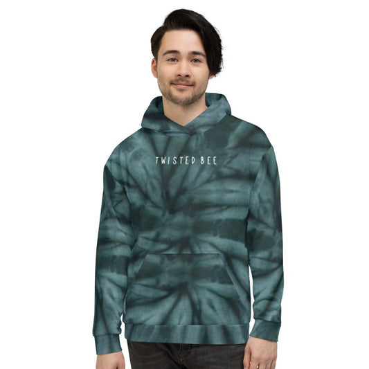 Roll Up Tie-Dye Hoodie Men's T-Shirt Twisted Bee XS 