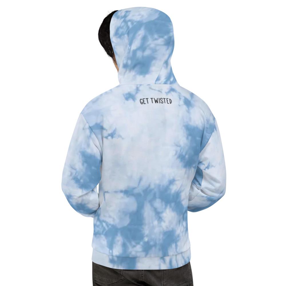 Head in the Clouds Tie-Dye Unisex Hoodie T-Shirt Twisted Bee 