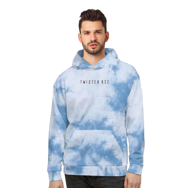 Head in the Clouds Tie Dye Unisex Hoodie Twisted Bee