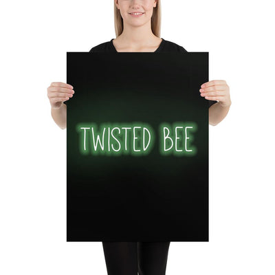 Neon Lights Poster Poster Twisted Bee 18×24 