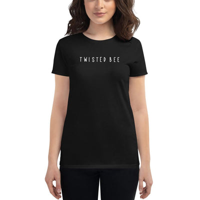 The Classic Twisted Tee, Black (Women’s) Women's T-Shirt Twisted Bee S 