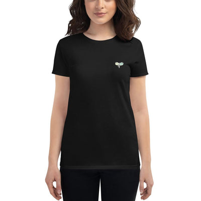 Women's short sleeve t-shirt Women's T-Shirt Twisted Bee Black S 