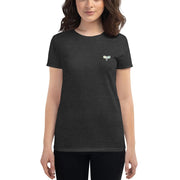 Women's short sleeve t-shirt Women's T-Shirt Twisted Bee Heather Dark Grey S 